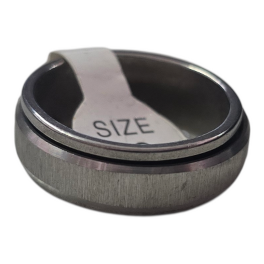 Silver Spinner Fidget Ring