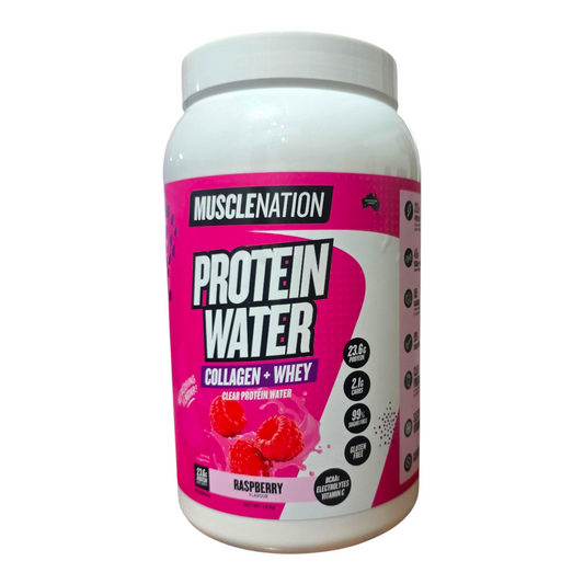 Muscle Nation Protein Water 1.8kg Raspberry