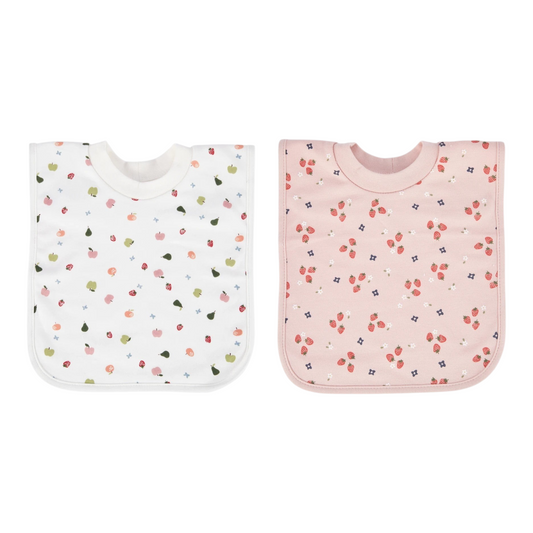 2 Pack Popover Bibs - Fruits