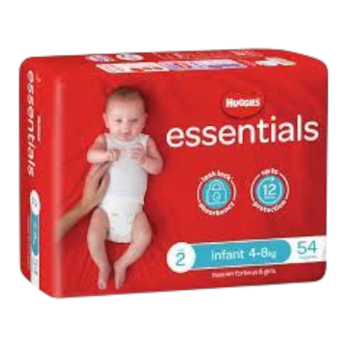 Huggies Essentials Size 2 Infant - 54 Pack