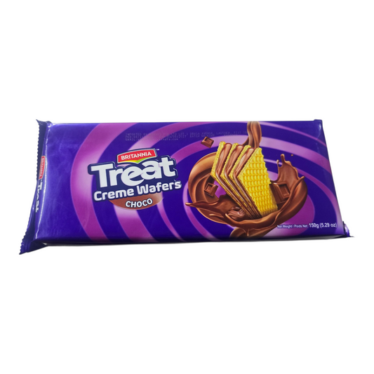 Treat creme wafers 150g- choco