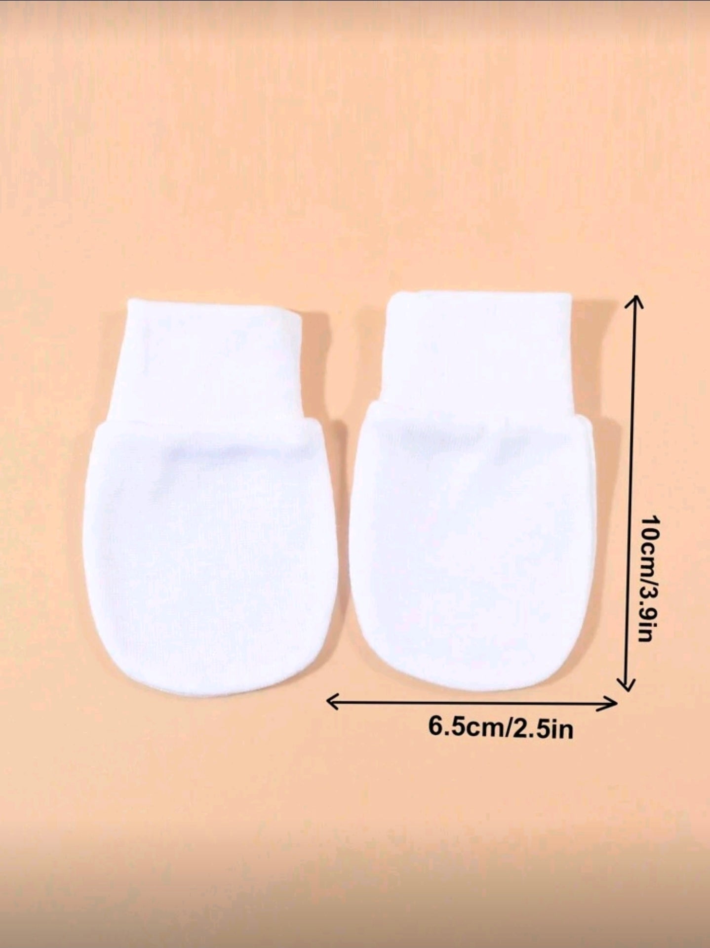 3 Pairs Newborn Anti-Scratch Mittens