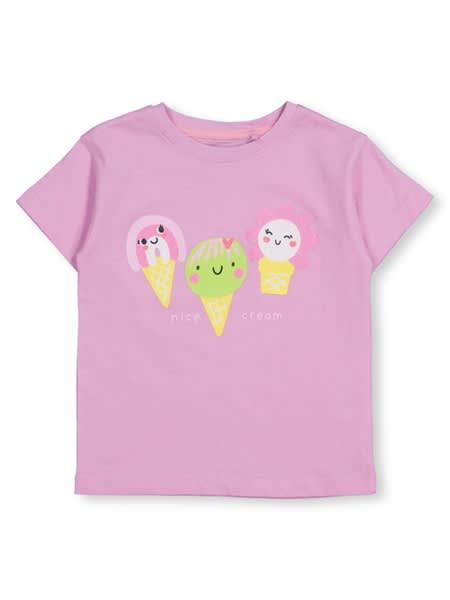 Toddler Girls Printed Tshirt -(size 1-2Y)