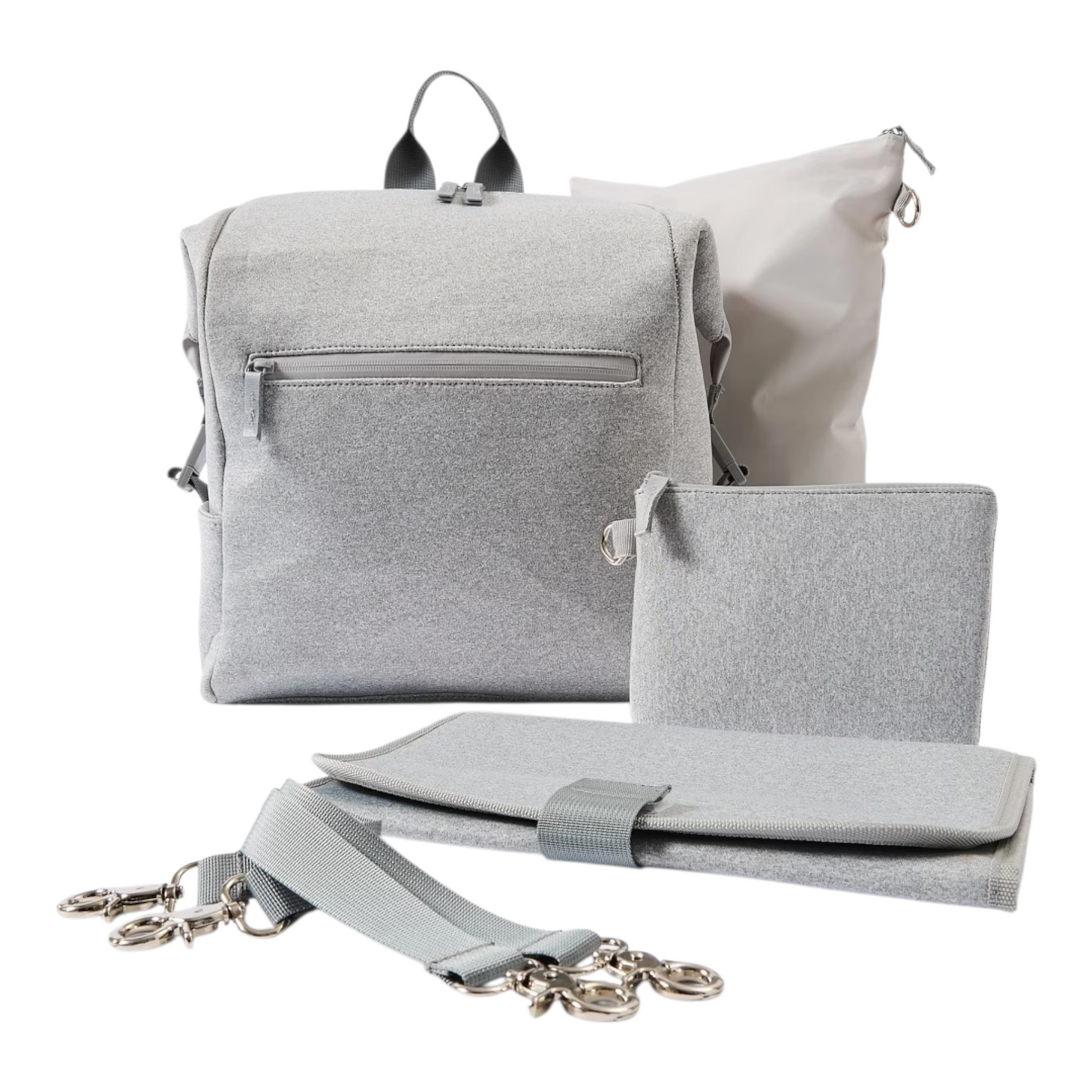 Neoprene Nappy Backpack - Grey