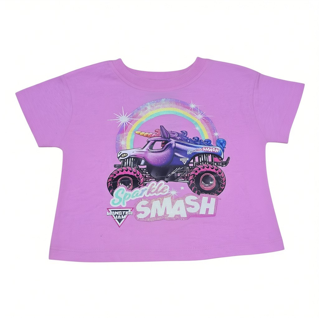 Monster jam pink t'shirt