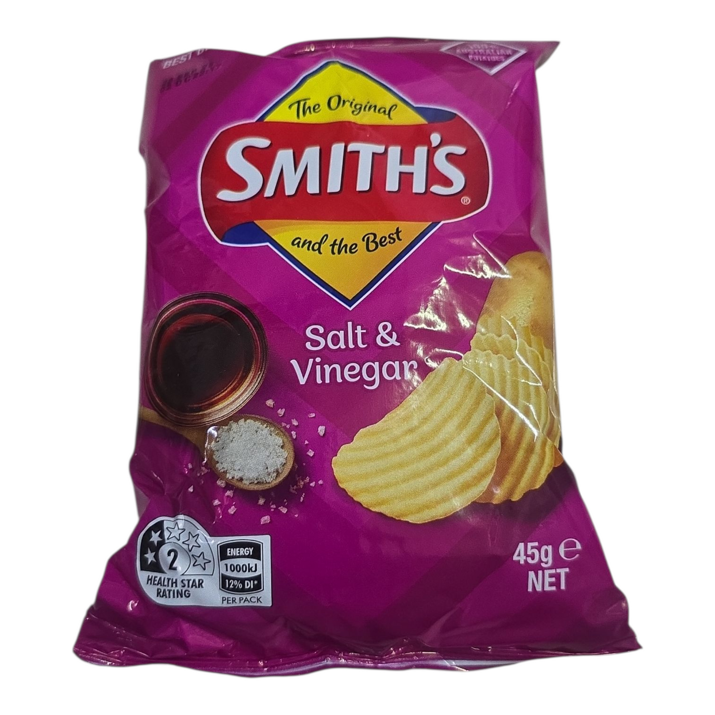 Smith's Chips Salt & Vinegar 45g