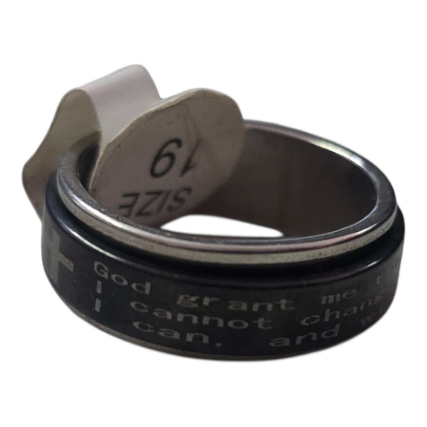Prayer Spinner Fidget Ring