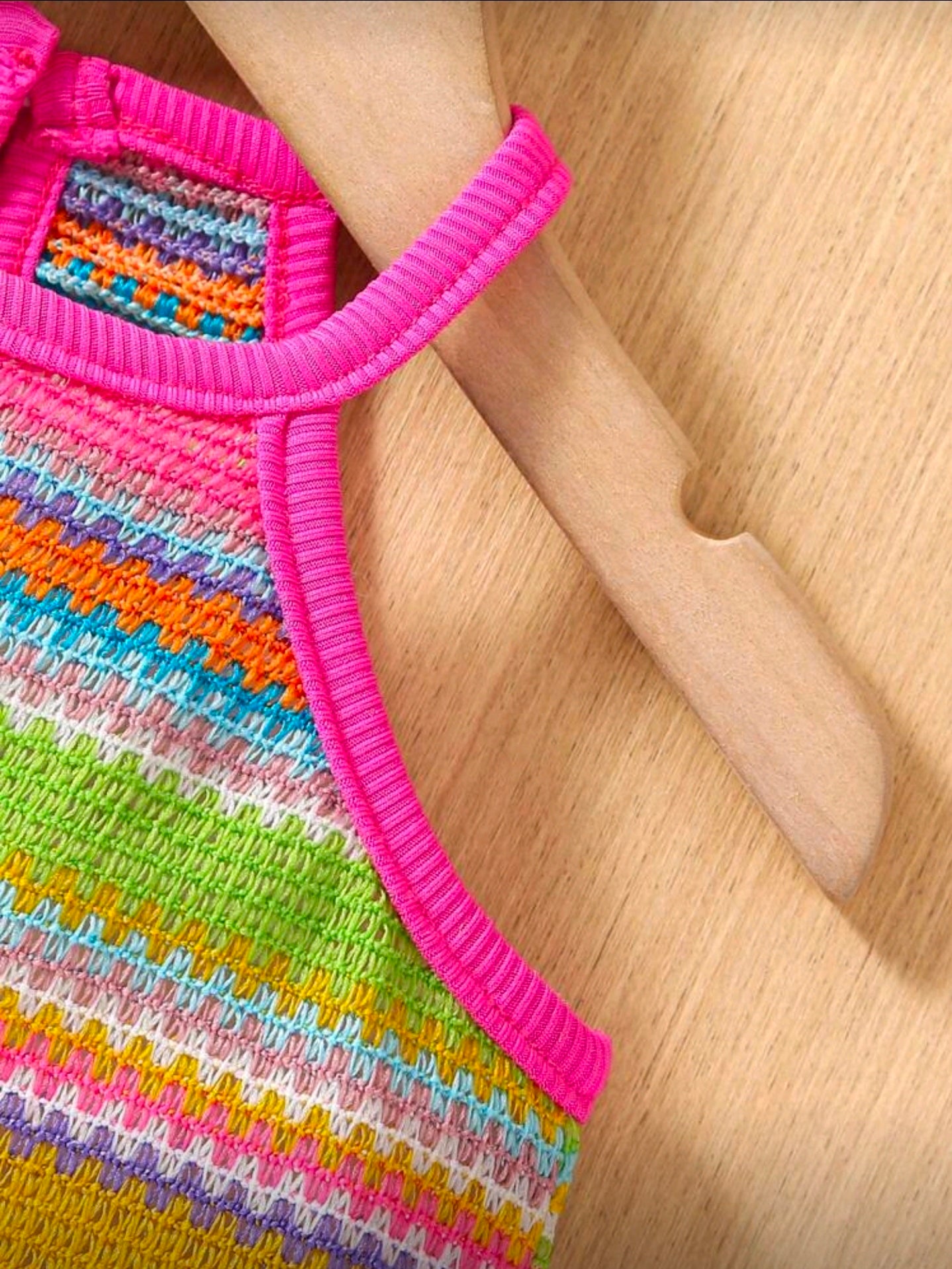 2pcs Baby Girls Summer Tasseled Camisole Top And Shorts Set