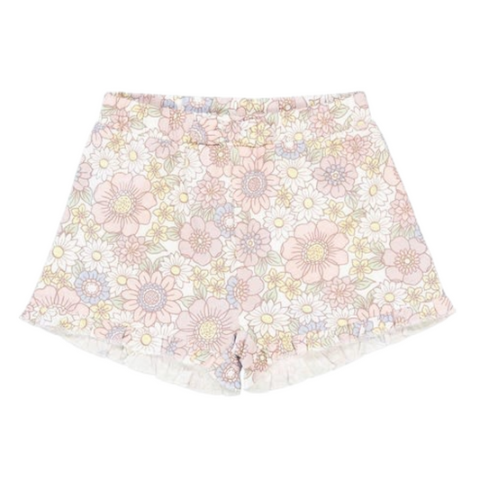 Baby Printed Ruffle Shorts