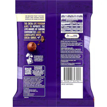 Cadbury Dairy Milk Balls Chocolate Snack & Share Bag 135g
