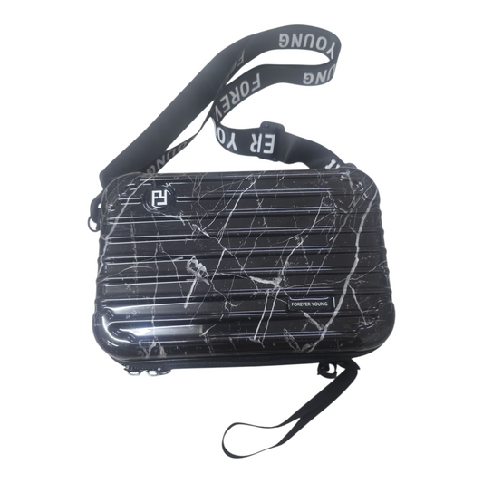 Medium hardshell crossbody bag