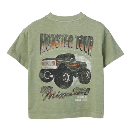 Australian Cotton Oversized Washed Pocket T-Shirt