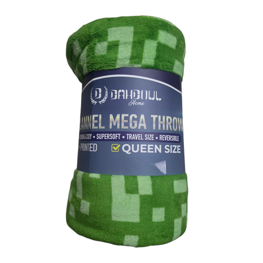 FLANNEL MEGA THROW Q