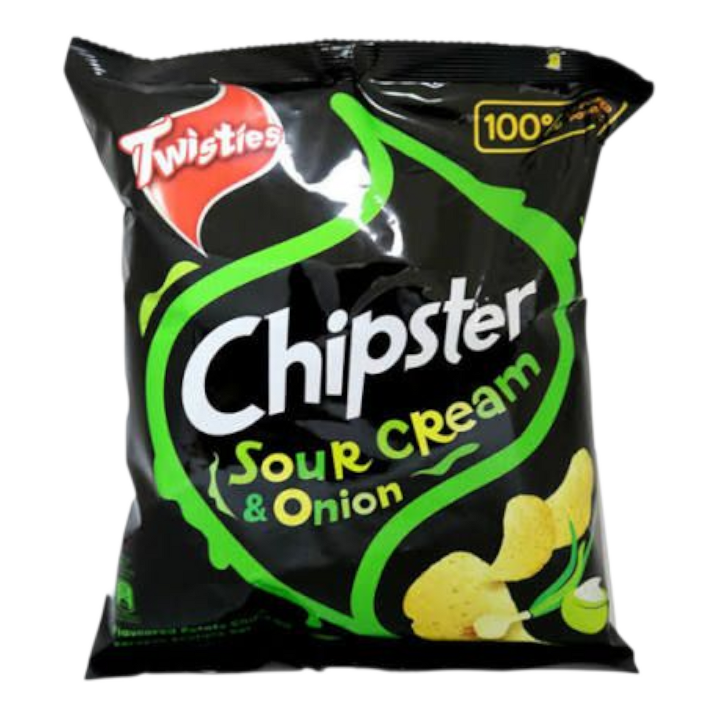 Chipster Potato Chips Sour Cream and Onion 60g