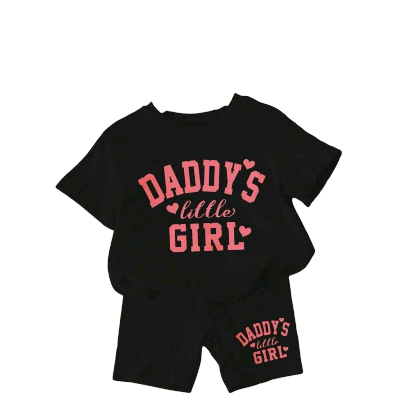 SHEIN Baby Girl Casual Simple Short Sleeve Shorts Set, Suitable For Summer -(size 6-9M)