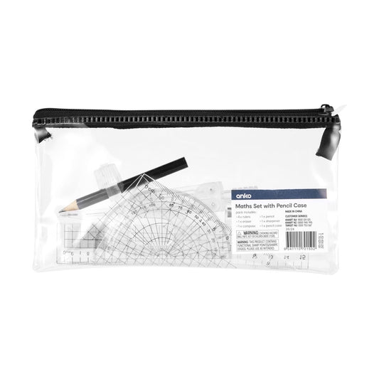 Maths Set with Pencil Case