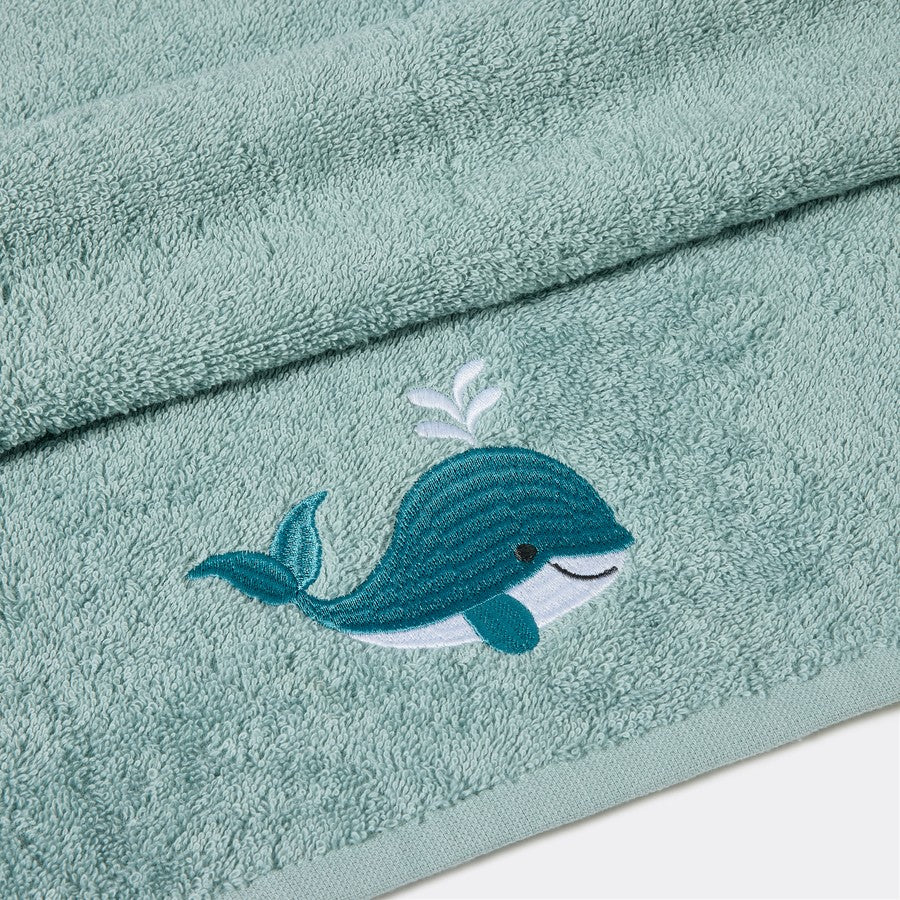 Dymples Cotton Bath Towel - Blue