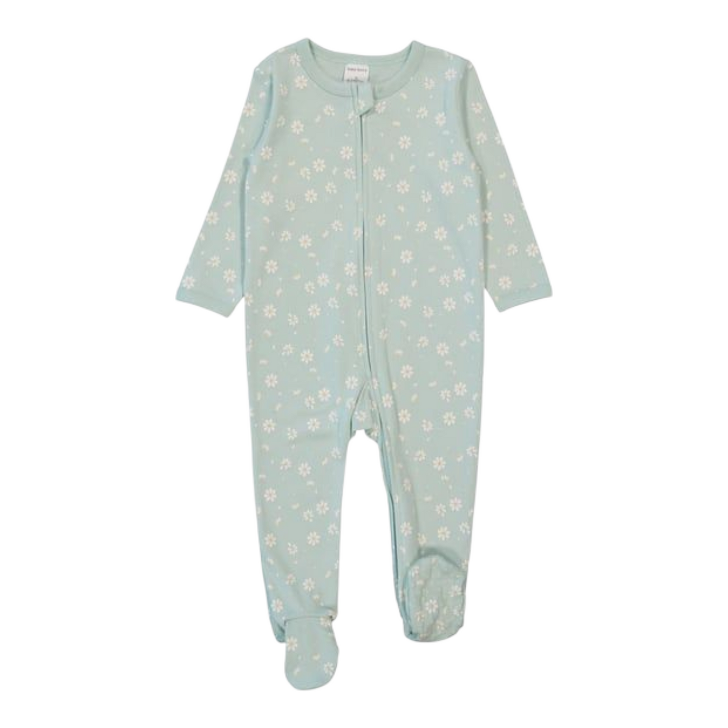 Baby Cotton 2-Way Zip Romper
Colour | Light Green