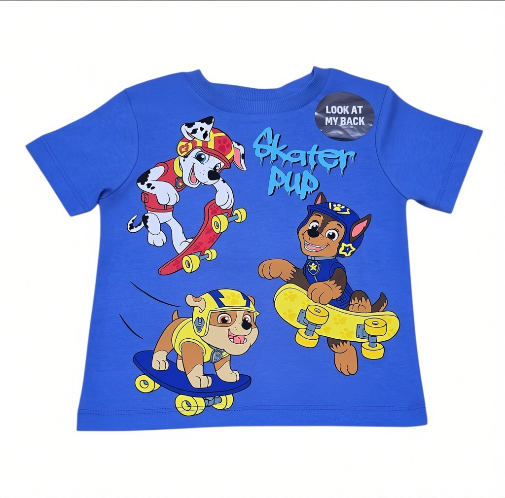 Character t'shirt with back design
