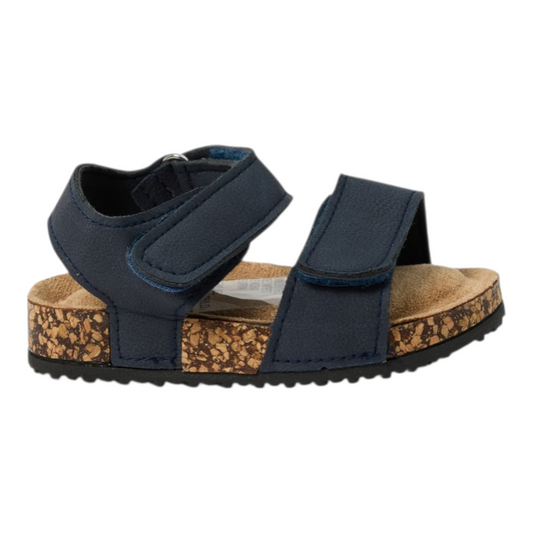 Dymples Baby Tab Sandals - Navy