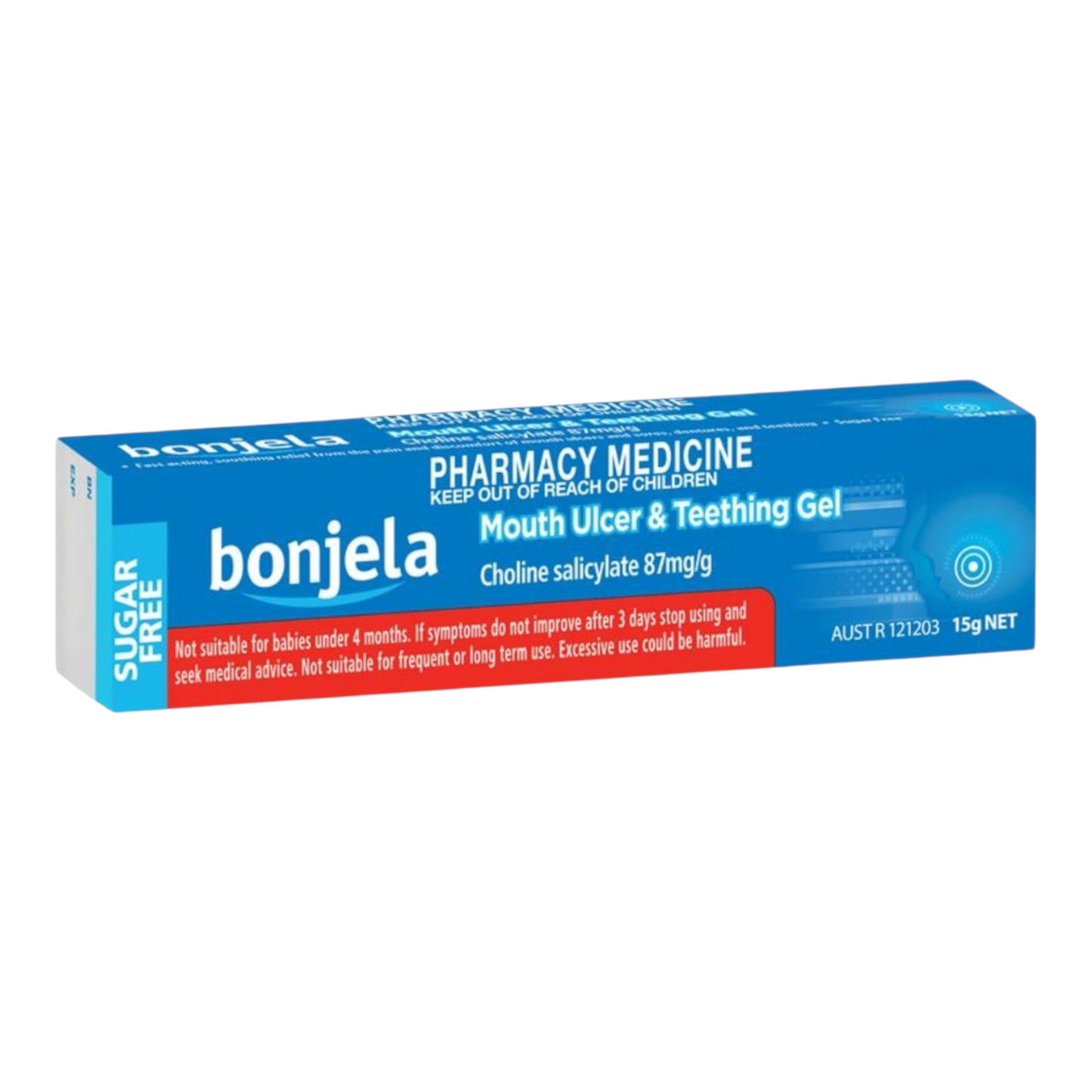 Bonjela Mouth Ulcer and Teething Gel 15g