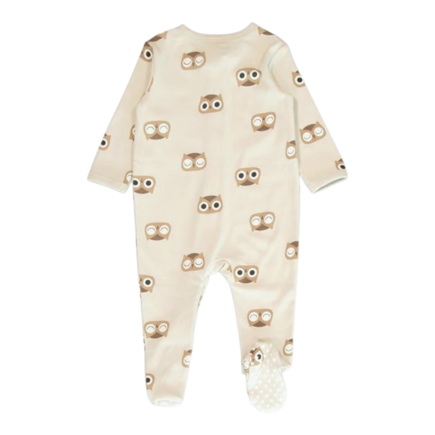 Baby Cotton 2-Way Zip Romper -(size NB)