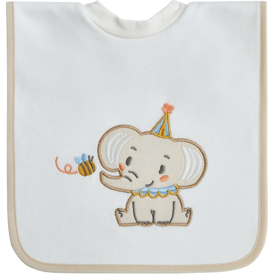Big Softies Baby Popover Bibs 3 Pack - Nude