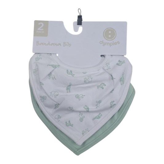 2 bandana bib
