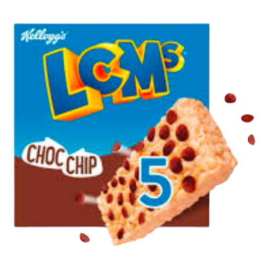 KELLOGGS 5PK LCMS CHOC CHIP 100g