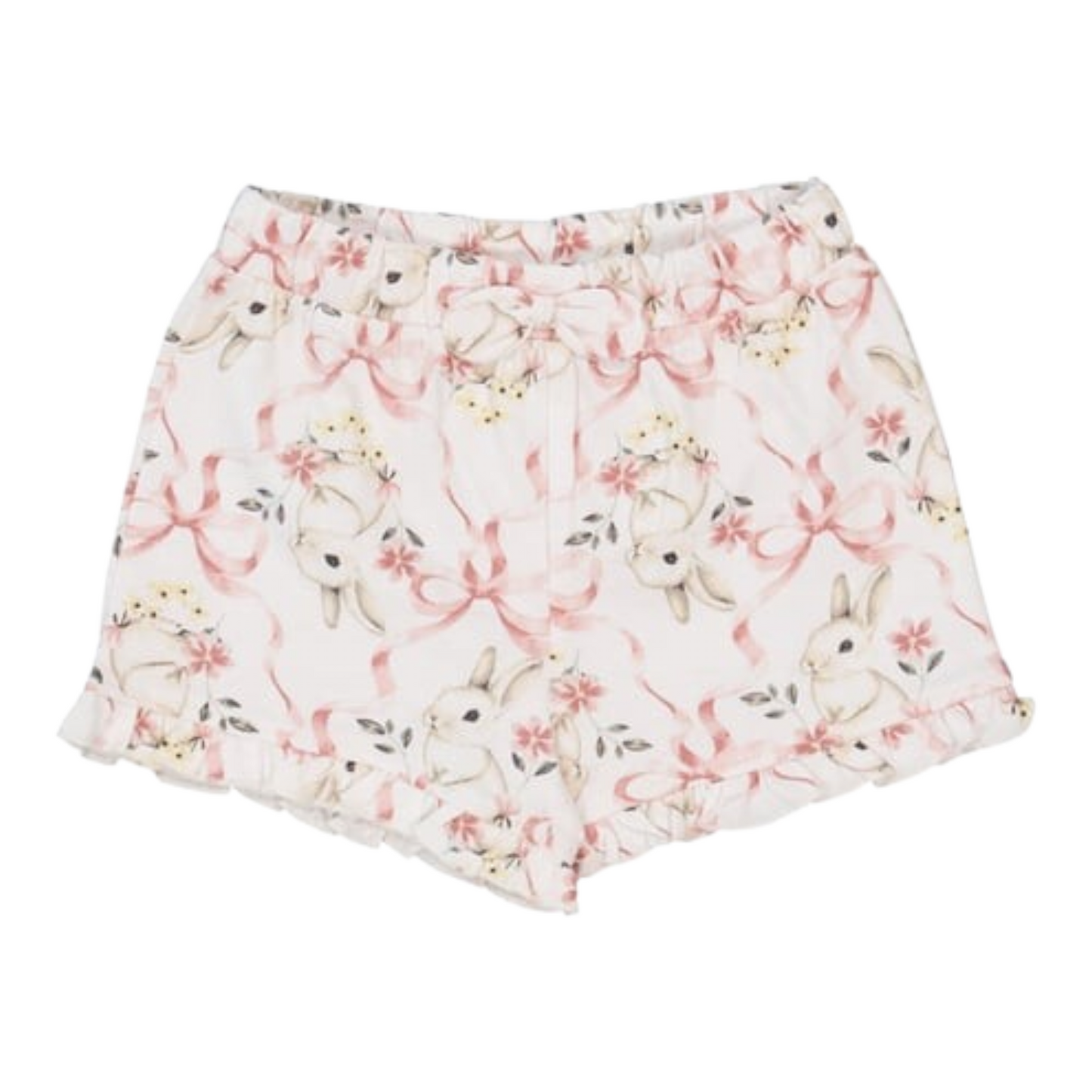 Baby Printed Ruffle Shorts