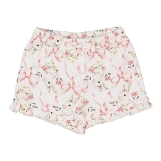Baby Printed Ruffle Shorts