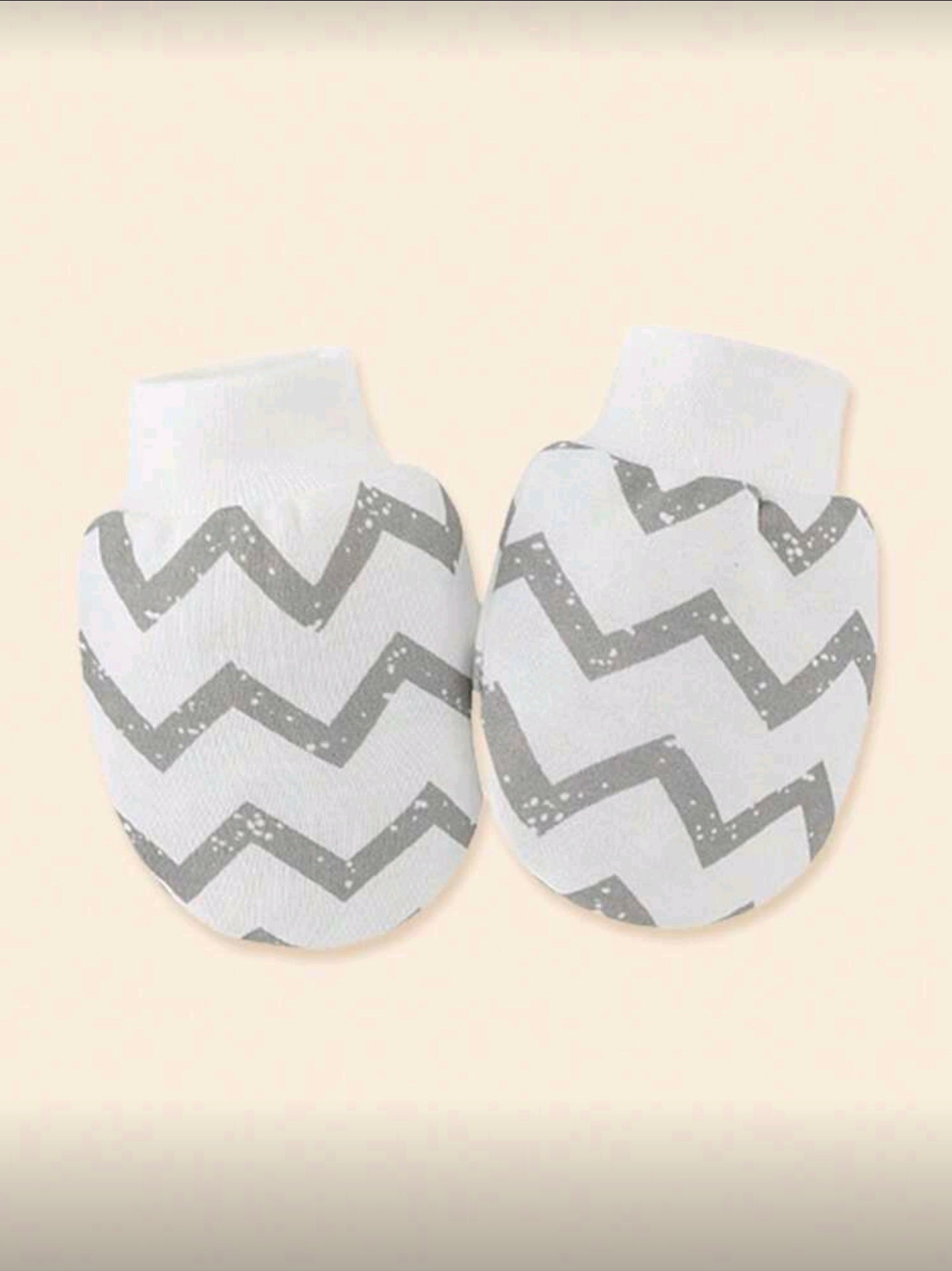 6 Pairs Newborn Baby Cute Star & Elephant Print Scratch Mittens, Soft & Comfortable Full Finger Gloves For Baby Boys, Great Gift