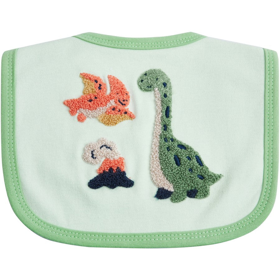 Big Softies Baby Newborn Bibs 3 Pack - Green