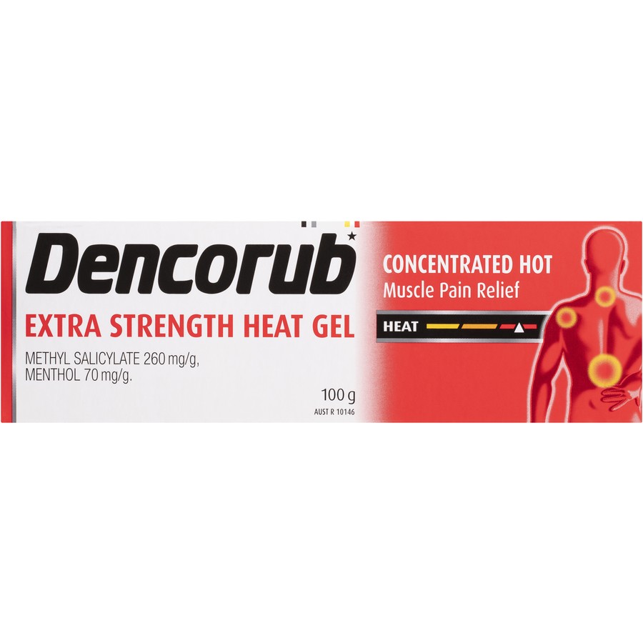 Dencorub Extra Strength Heat Gel 100g