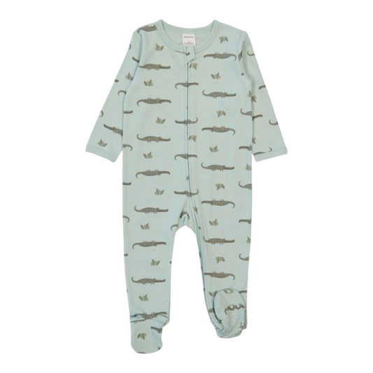 Baby Cotton 2-Way Zip Romper
Colour | Light Green