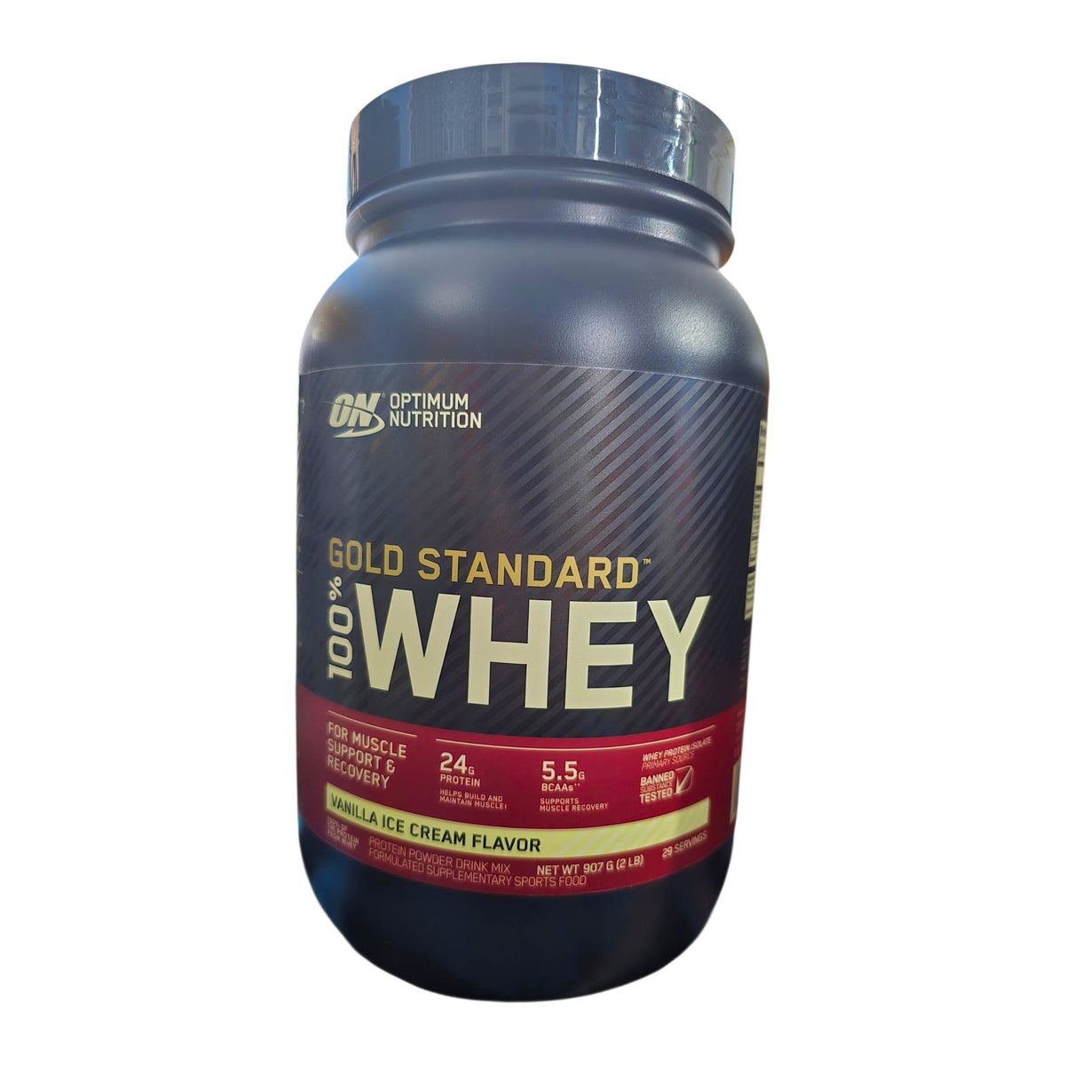 Gold Standard Whey (27srv) Vanilla Ice Cream Flavor