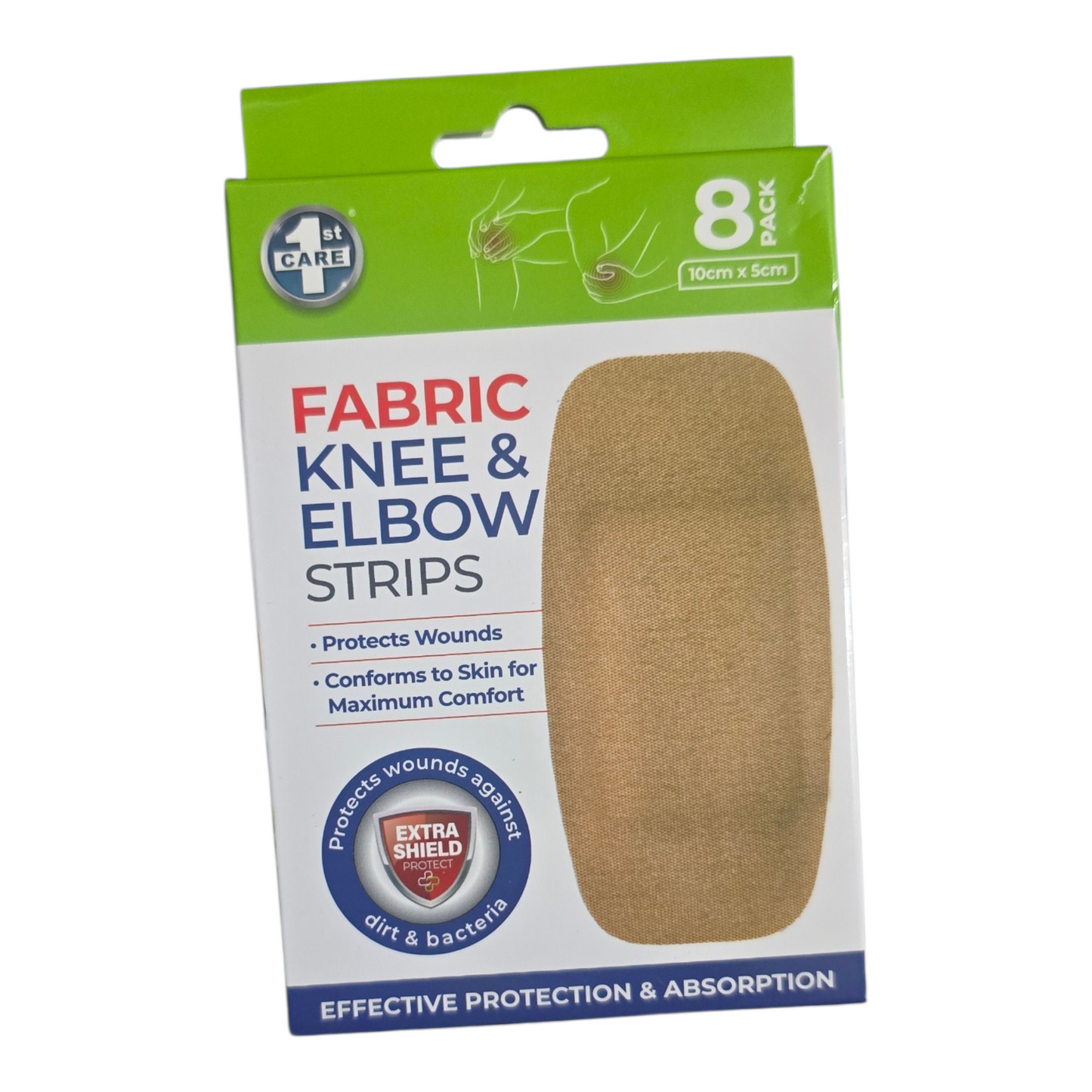 Bandage Knee & Elbow Fabric 8pk