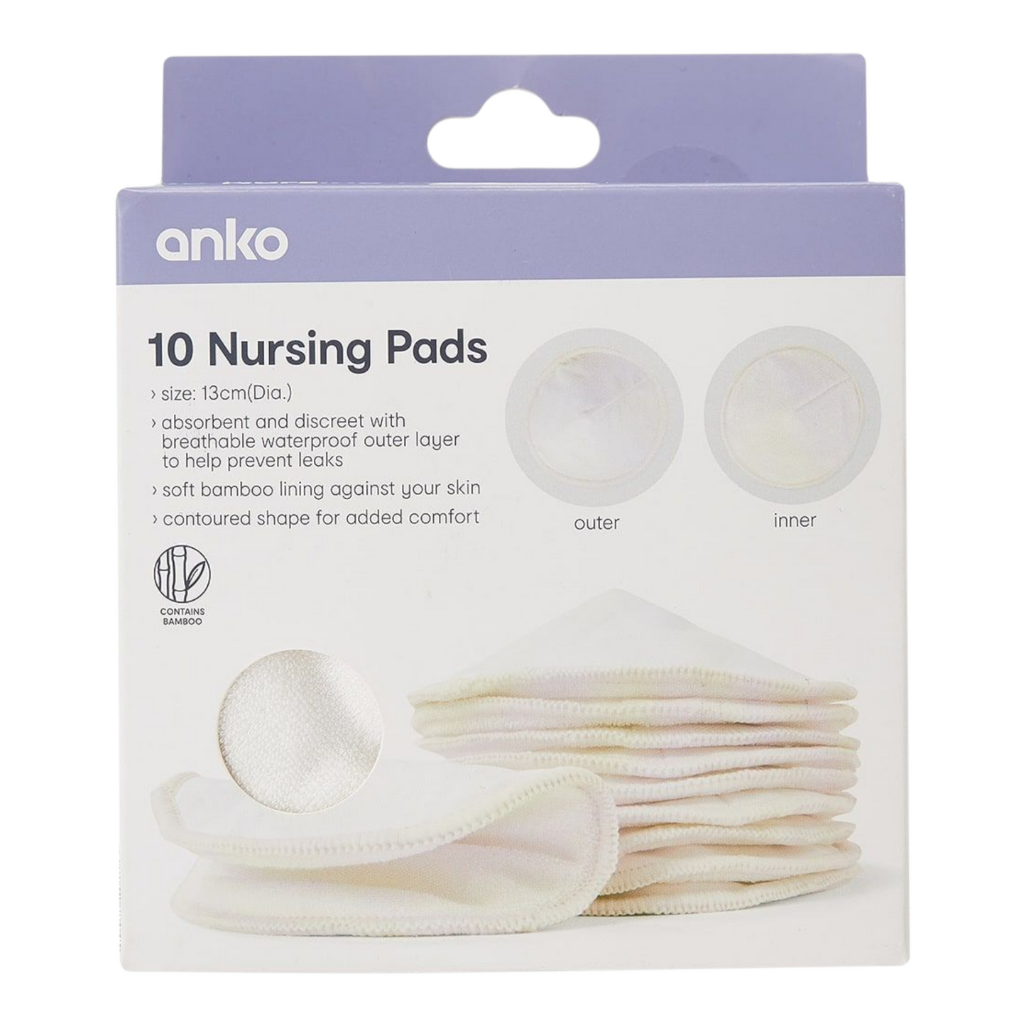 10 Pack Nursing Pads