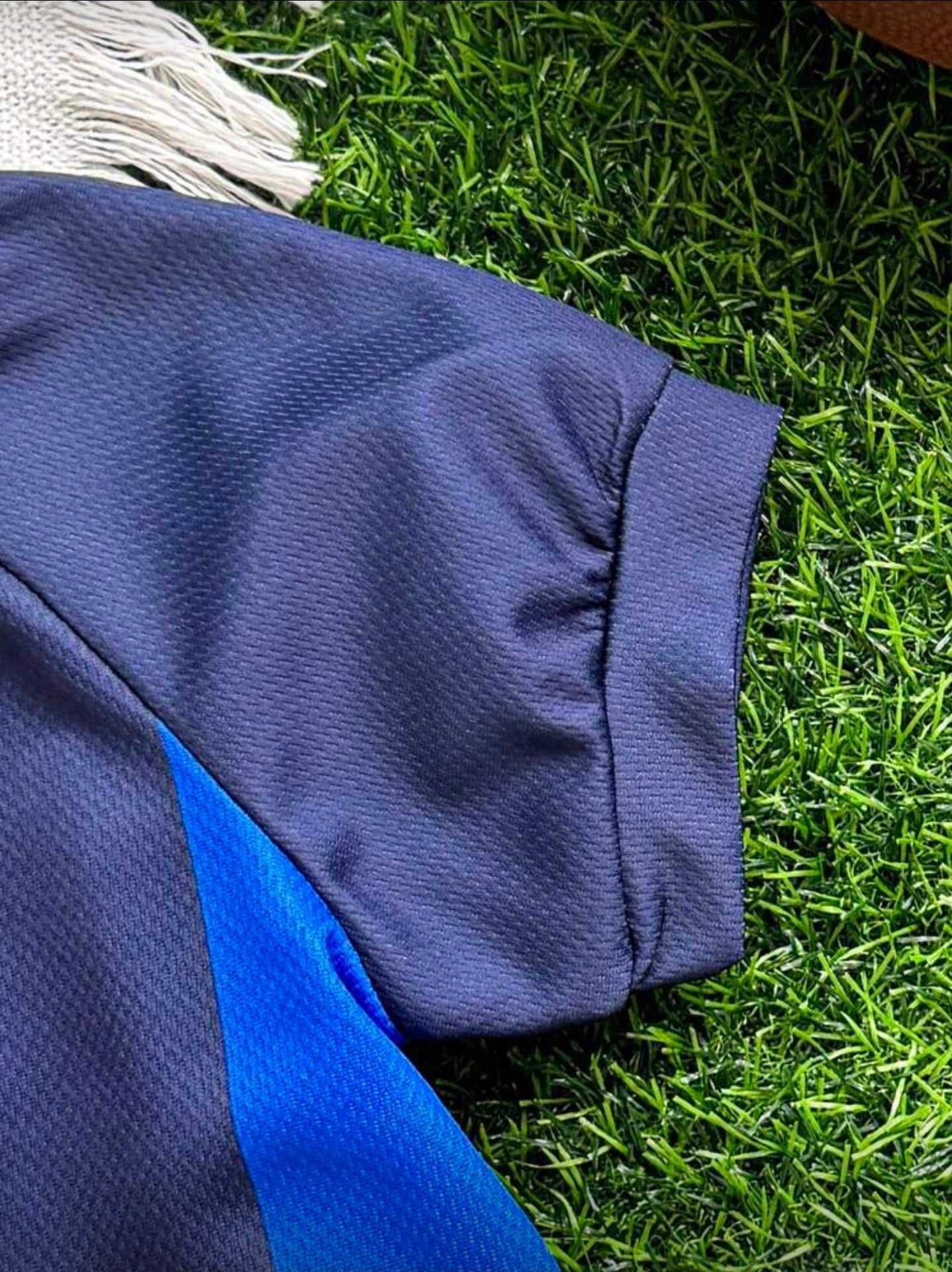 SHEIN Playful Pals Infant/Toddler Baby Boy Casual Sports Soccer Jersey Top + Shorts Set,
