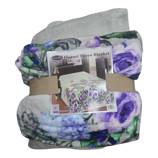 Flannel Throw Blanket