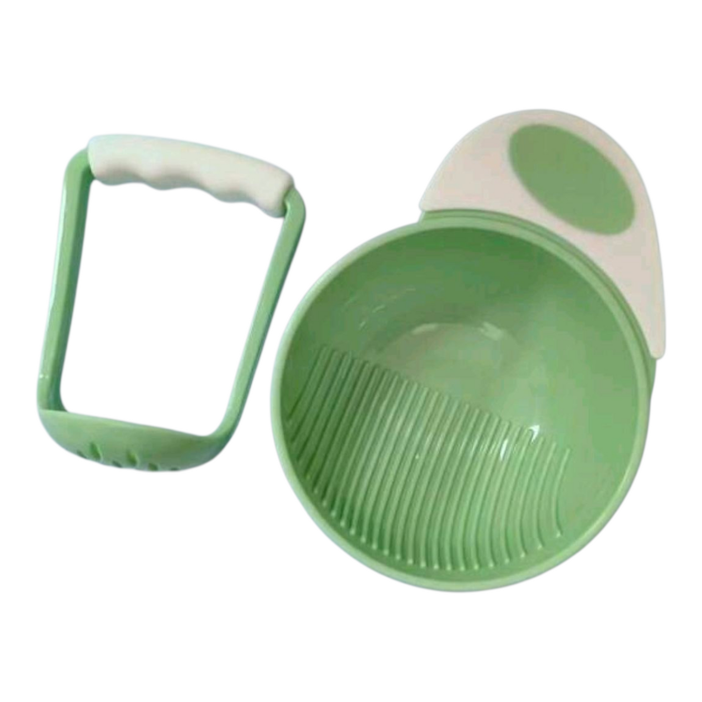 1pc Baby Manual Food Grinder, Fruit Puree Grinding Tool Grinder Bowl