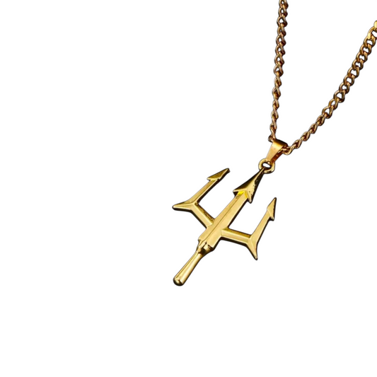 trident pendant necklace
