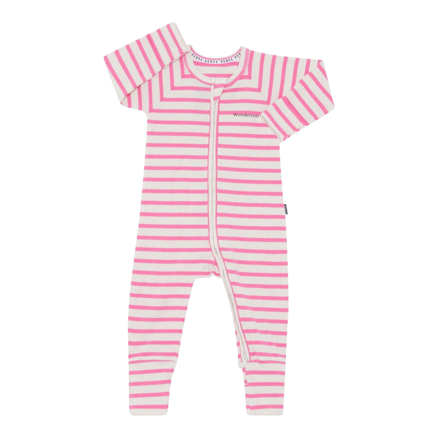 Wide Needle Rib Zippy Wondersuit