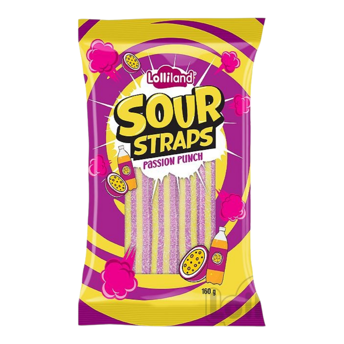 Sour Straps Passion Punch 160G