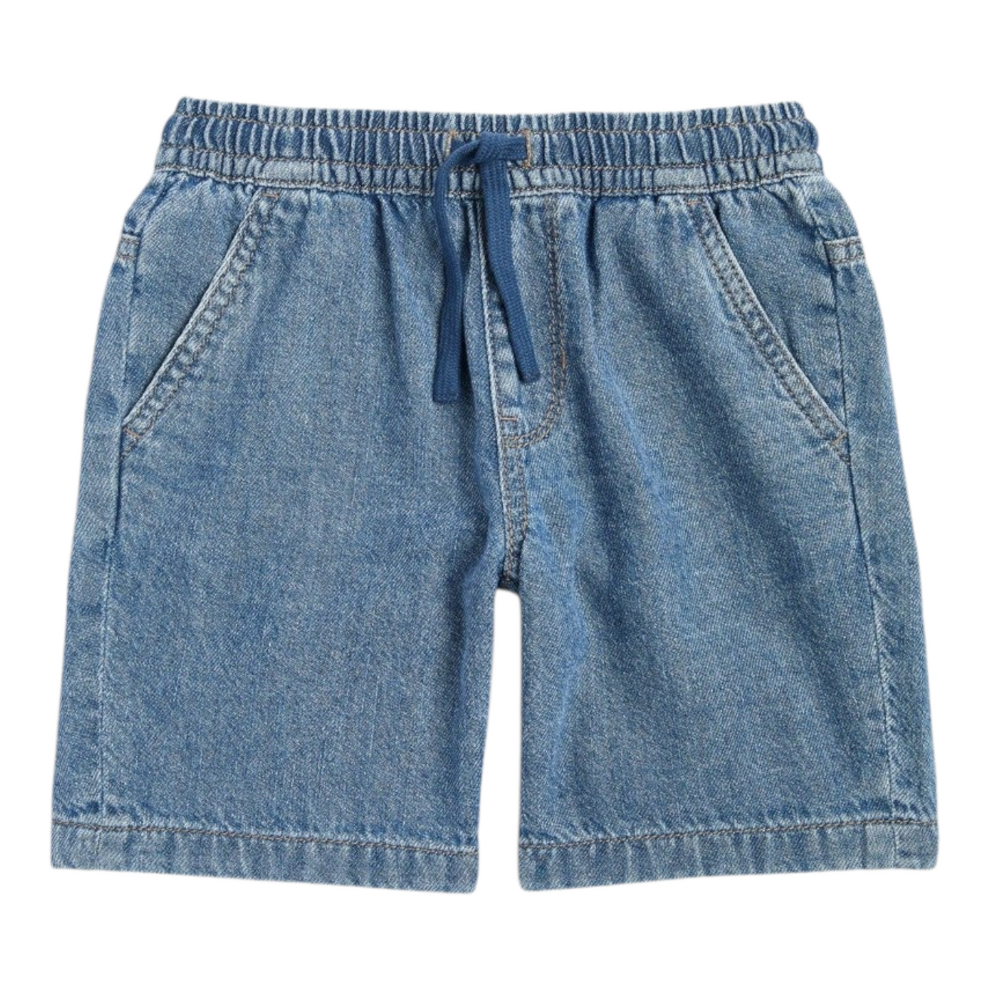 Denim Pull On Volley Shorts