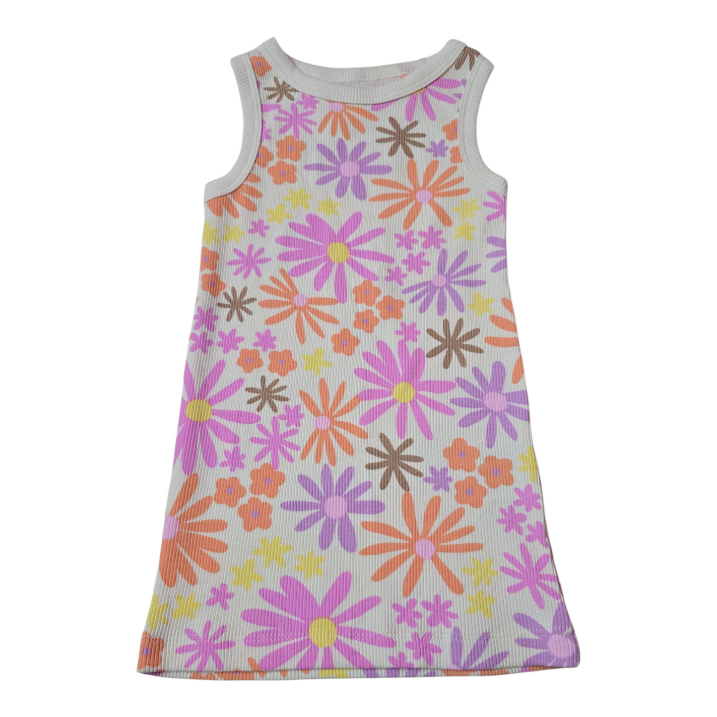 Floral Dress -(size 1-2Y)