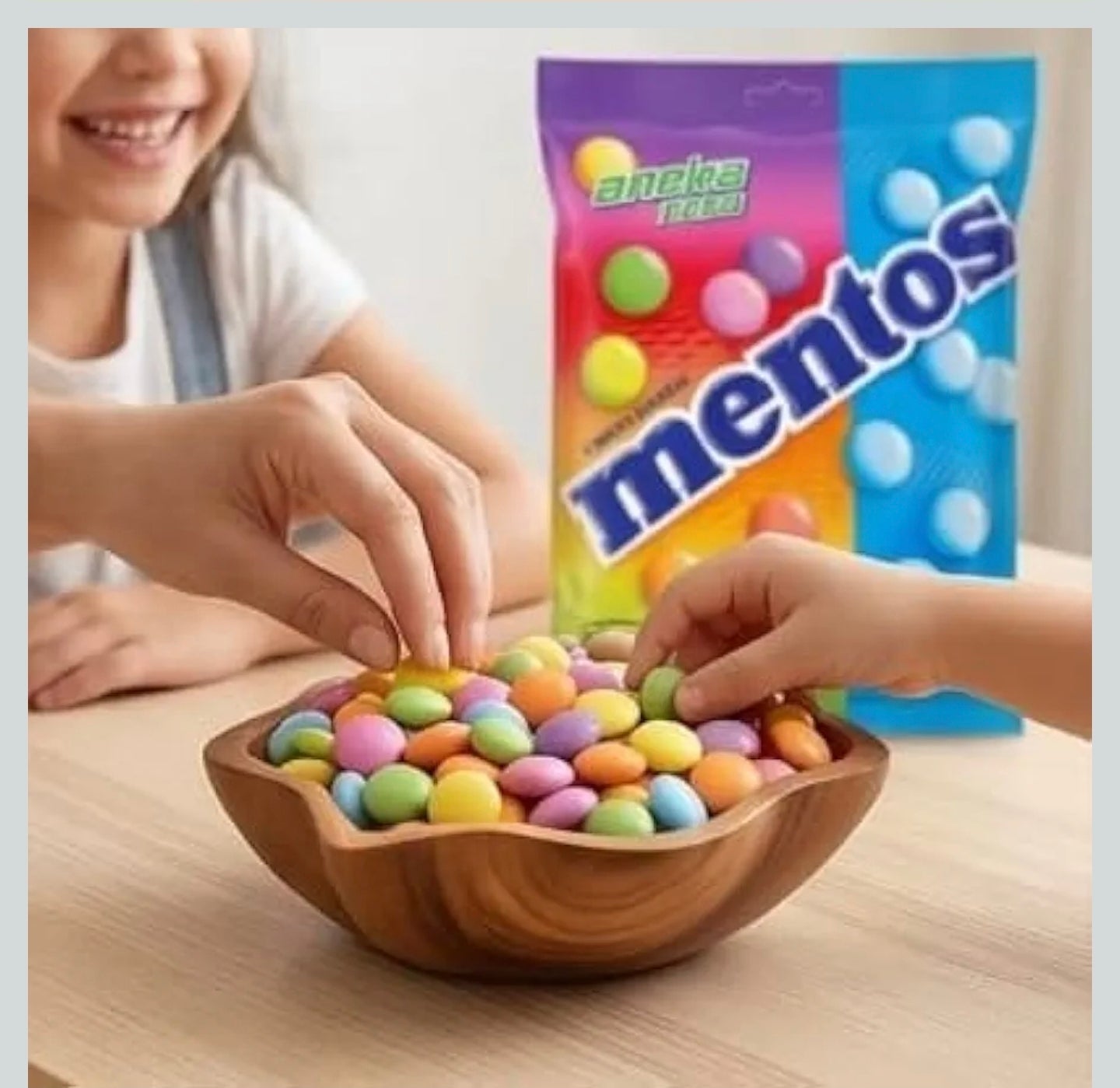 Mentos Chewy Dragees, Assorted Fruit and Mint Flavours 405g