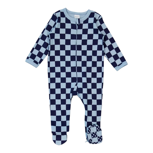 Baby Cotton 2-Way Zip Romper
