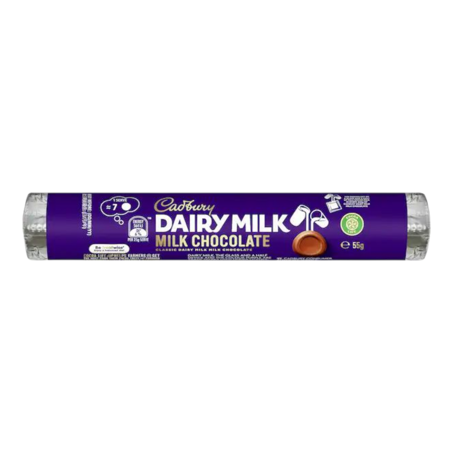 Cadbury Dairy Milk Chocolate Bar Roll 55g