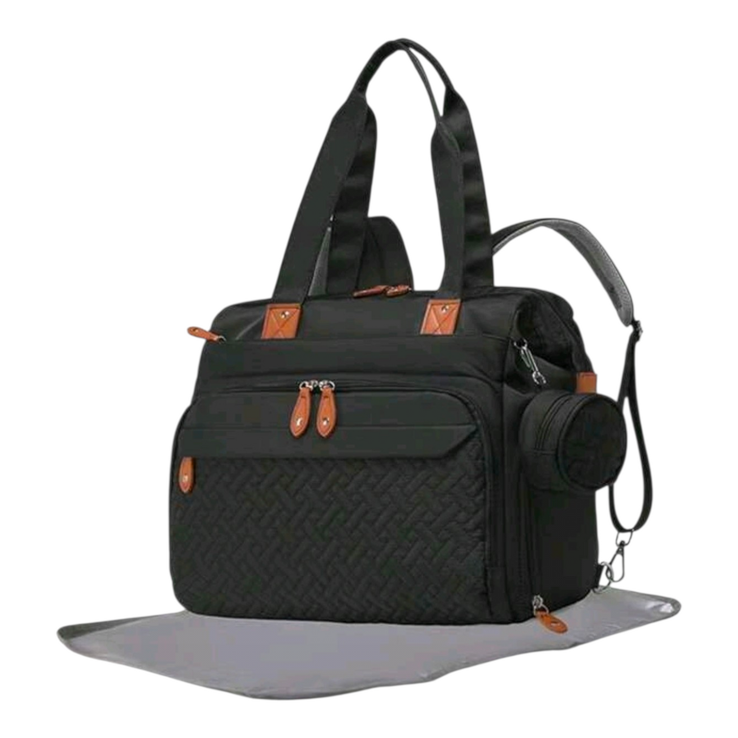 Portable Handbag Backpack Diaper Bag, Large Capacity Mommy Bag For Outdoor Use
